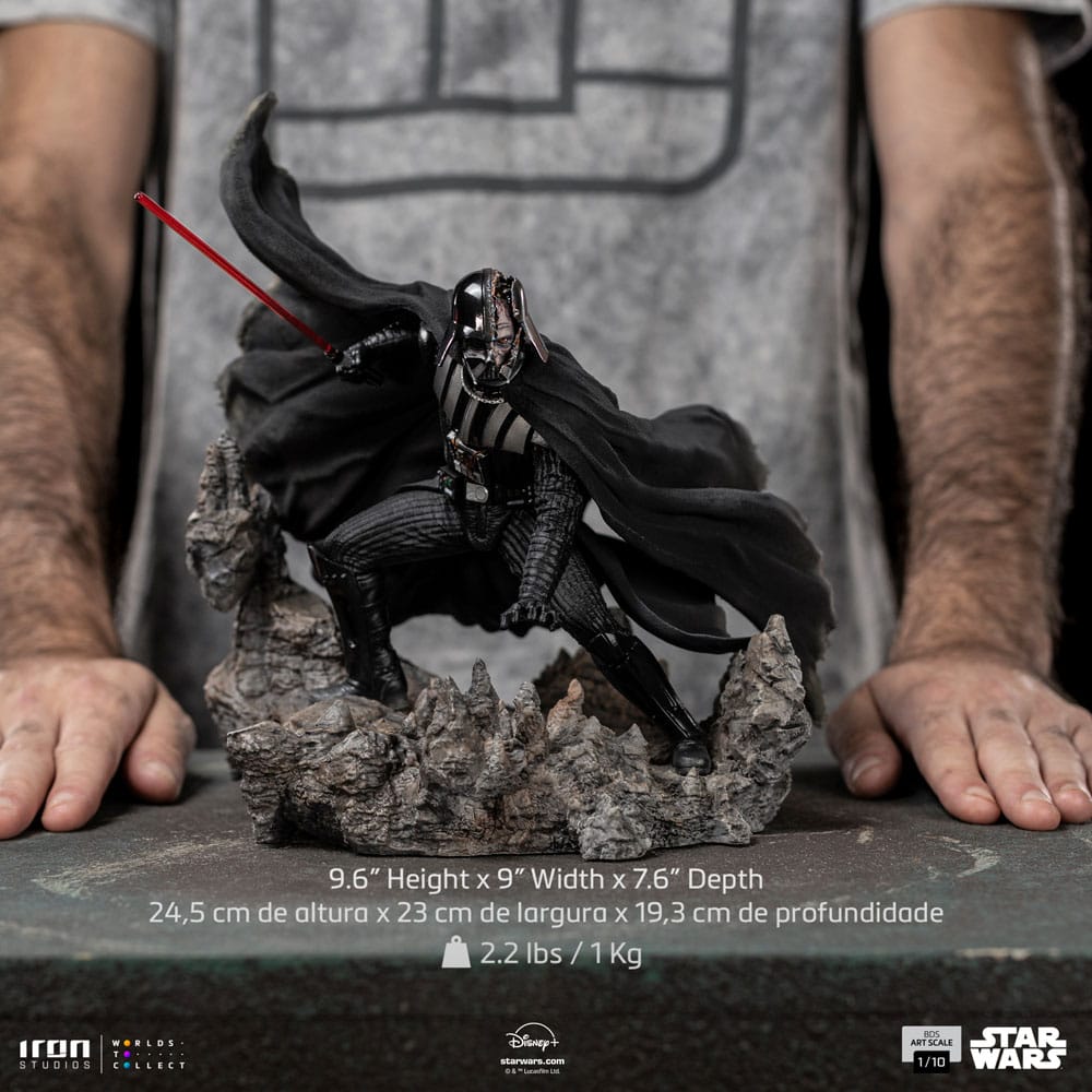 Star Wars: Obi-Wan Kenobi BDS Art Scale Statue 1/10 Darth Vader 24cm - Scale Statue - Iron Studios - Hobby Figures UK