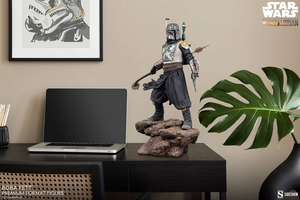 Star Wars Premium Format Statue Boba Fett 57cm - Scale Statue - Sideshow Collectibles - Hobby Figures UK