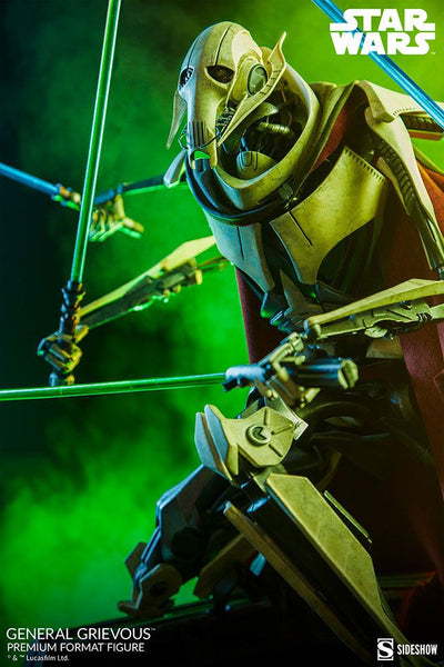 Star Wars Premium Format Statue General Grievous 63cm - Scale Statue - Sideshow Collectibles - Hobby Figures UK