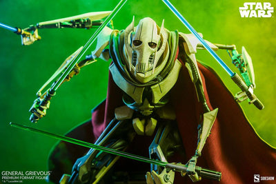 Star Wars Premium Format Statue General Grievous 63cm - Scale Statue - Sideshow Collectibles - Hobby Figures UK