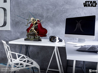 Star Wars Premium Format Statue General Grievous 63cm - Scale Statue - Sideshow Collectibles - Hobby Figures UK