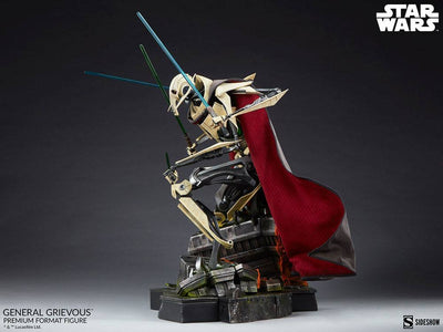 Star Wars Premium Format Statue General Grievous 63cm - Scale Statue - Sideshow Collectibles - Hobby Figures UK