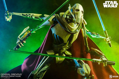 Star Wars Premium Format Statue General Grievous 63cm - Scale Statue - Sideshow Collectibles - Hobby Figures UK
