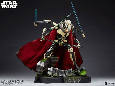 Star Wars Premium Format Statue General Grievous 63cm - Scale Statue - Sideshow Collectibles - Hobby Figures UK