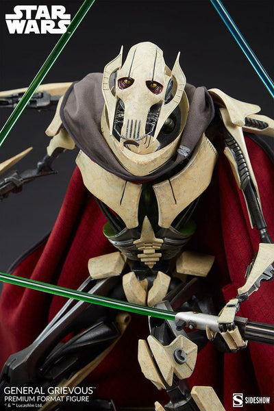Star Wars Premium Format Statue General Grievous 63cm - Scale Statue - Sideshow Collectibles - Hobby Figures UK
