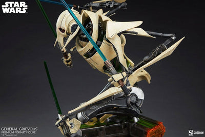 Star Wars Premium Format Statue General Grievous 63cm - Scale Statue - Sideshow Collectibles - Hobby Figures UK