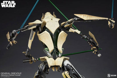 Star Wars Premium Format Statue General Grievous 63cm - Scale Statue - Sideshow Collectibles - Hobby Figures UK