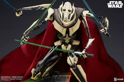 Star Wars Premium Format Statue General Grievous 63cm - Scale Statue - Sideshow Collectibles - Hobby Figures UK