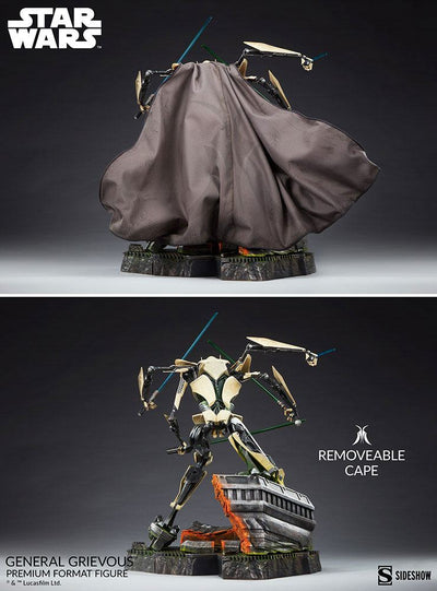 Star Wars Premium Format Statue General Grievous 63cm - Scale Statue - Sideshow Collectibles - Hobby Figures UK