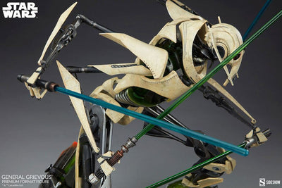 Star Wars Premium Format Statue General Grievous 63cm - Scale Statue - Sideshow Collectibles - Hobby Figures UK