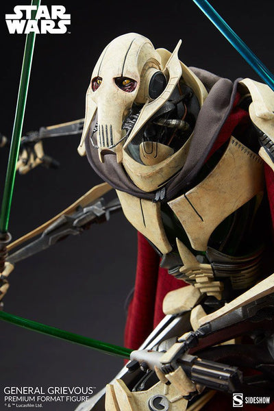Star Wars Premium Format Statue General Grievous 63cm - Scale Statue - Sideshow Collectibles - Hobby Figures UK