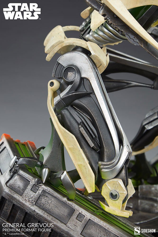 Star Wars Premium Format Statue General Grievous 63cm - Scale Statue - Sideshow Collectibles - Hobby Figures UK