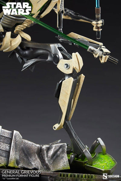 Star Wars Premium Format Statue General Grievous 63cm - Scale Statue - Sideshow Collectibles - Hobby Figures UK