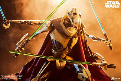 Star Wars Premium Format Statue General Grievous 63cm - Scale Statue - Sideshow Collectibles - Hobby Figures UK