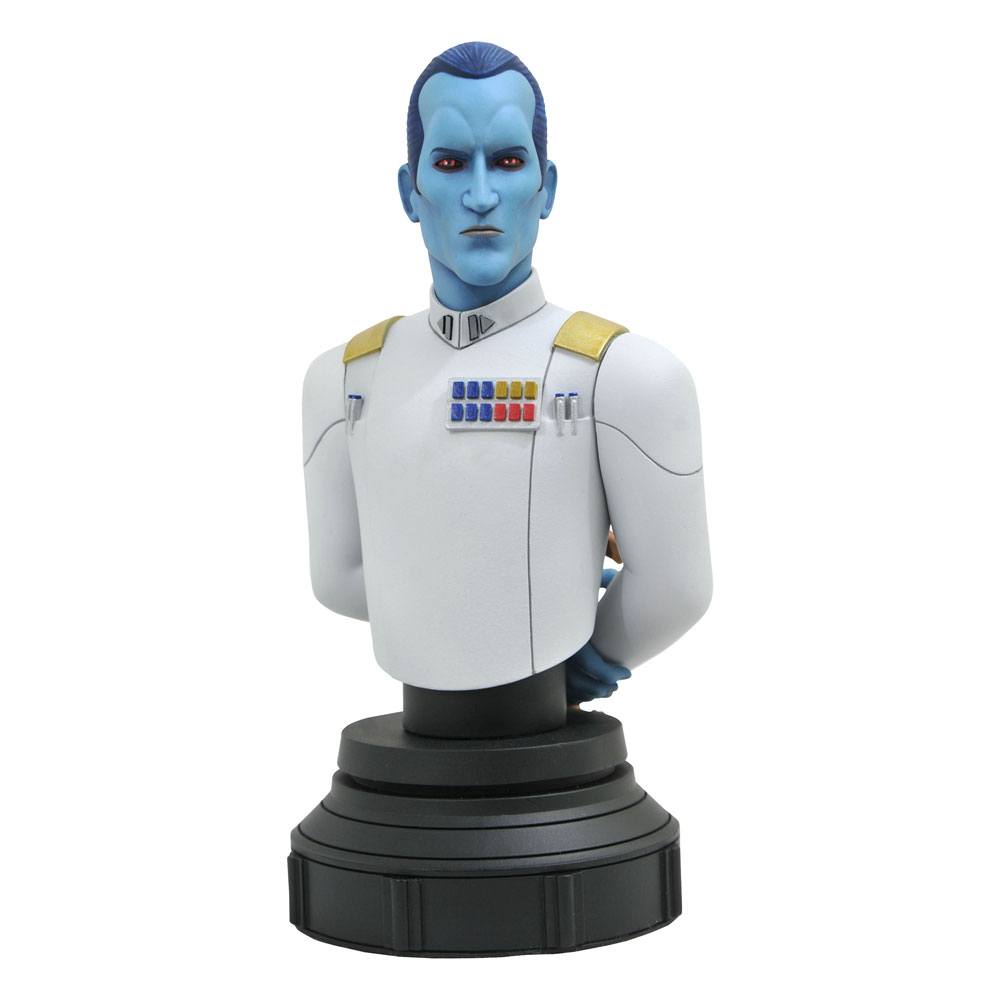Star Wars Rebels Bust 1/7 Grand Admiral Thrawn 15cm - Scale Statue - Gentle Giant - Hobby Figures UK