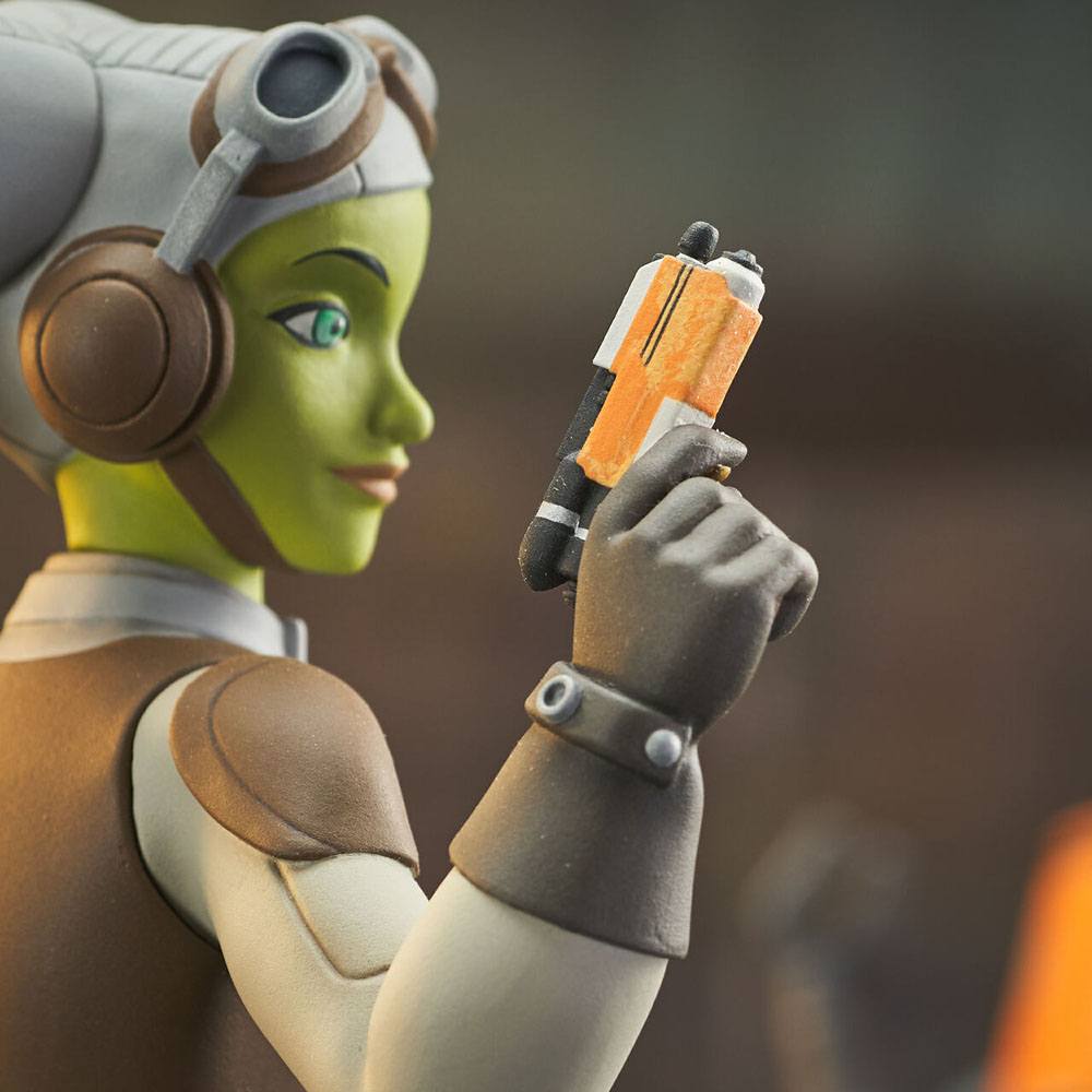Star Wars Rebels Bust 2-Pack Hera & Chopper 15cm - Scale Statue - Gentle Giant - Hobby Figures UK
