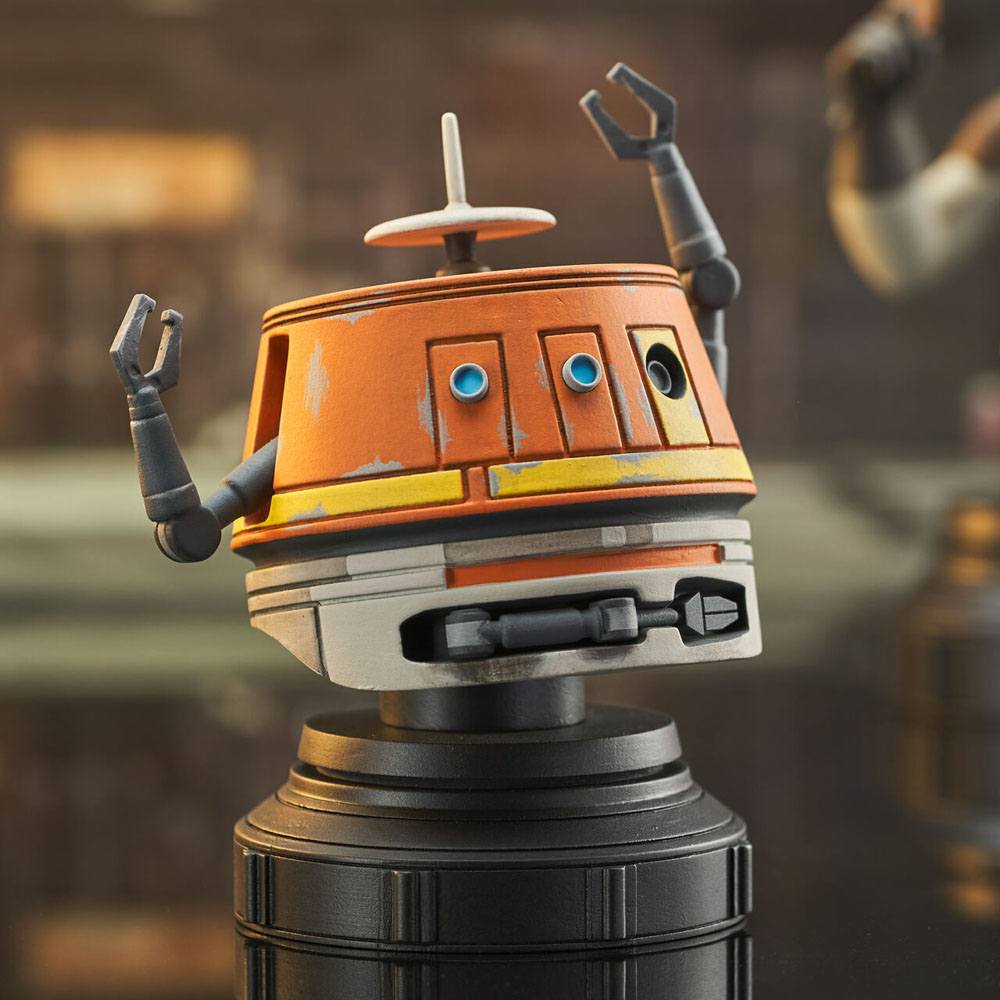 Star Wars Rebels Bust 2-Pack Hera & Chopper 15cm - Scale Statue - Gentle Giant - Hobby Figures UK