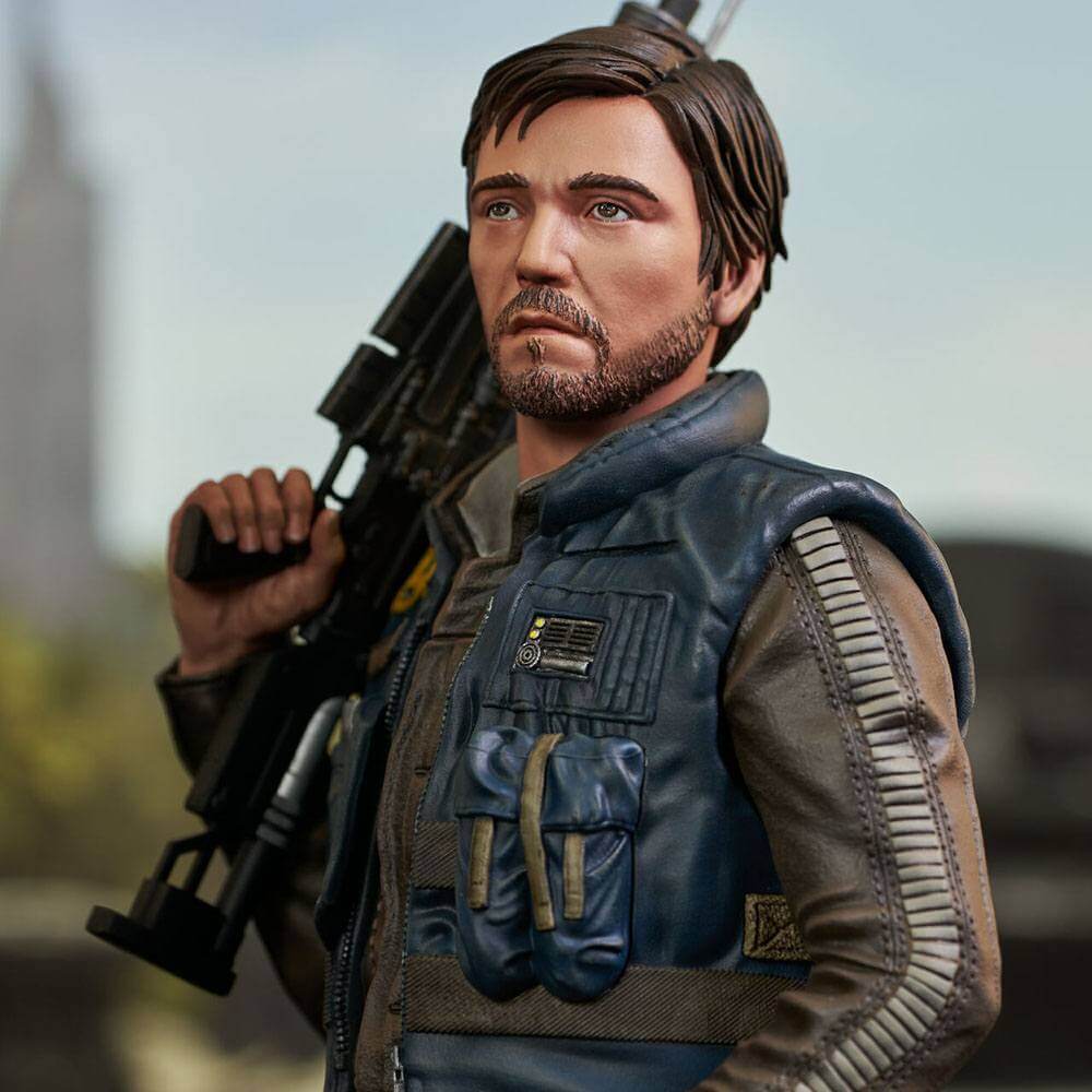 Star Wars Rogue One Bust 1/6 Cassian Andor 15cm - Scale Statue - Diamond Select - Hobby Figures UK