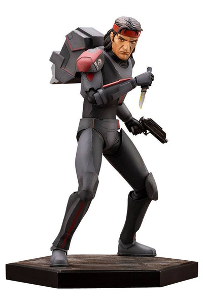 Star Wars The Bad Batch ARTFX PVC Statue 1/7 Hunter 25cm - Scale Statue - Kotobukiya - Hobby Figures UK