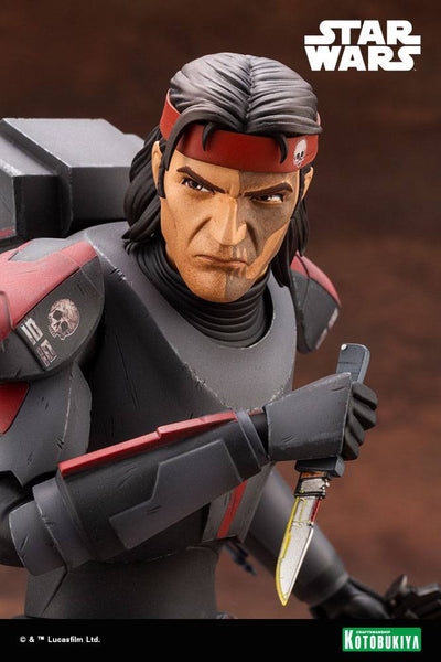 Star Wars The Bad Batch ARTFX PVC Statue 1/7 Hunter 25cm - Scale Statue - Kotobukiya - Hobby Figures UK