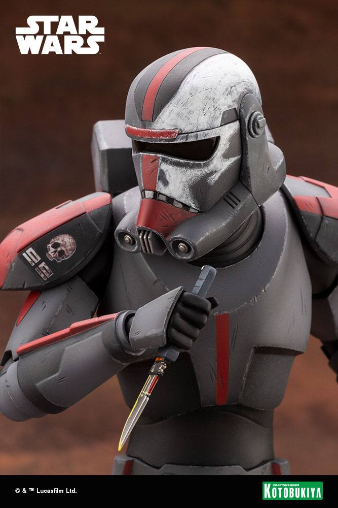 Star Wars The Bad Batch ARTFX PVC Statue 1/7 Hunter 25cm - Scale Statue - Kotobukiya - Hobby Figures UK