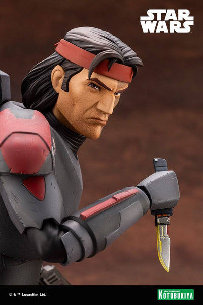 Star Wars The Bad Batch ARTFX PVC Statue 1/7 Hunter 25cm - Scale Statue - Kotobukiya - Hobby Figures UK
