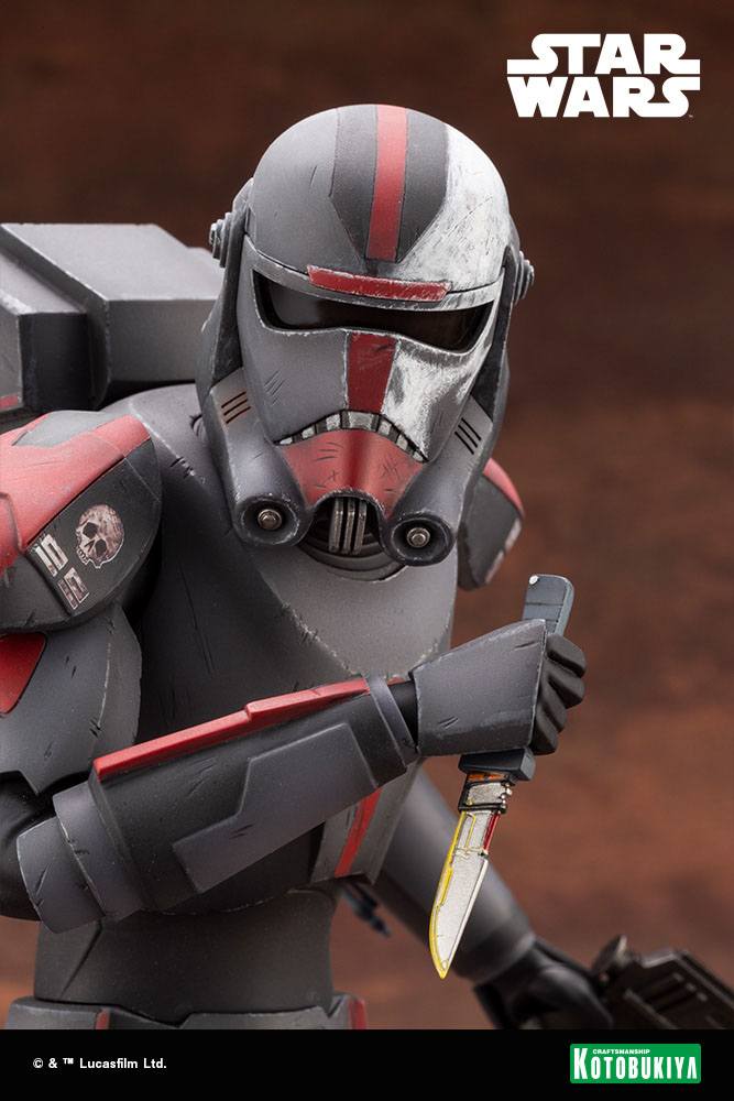 Star Wars The Bad Batch ARTFX PVC Statue 1/7 Hunter 25cm - Scale Statue - Kotobukiya - Hobby Figures UK
