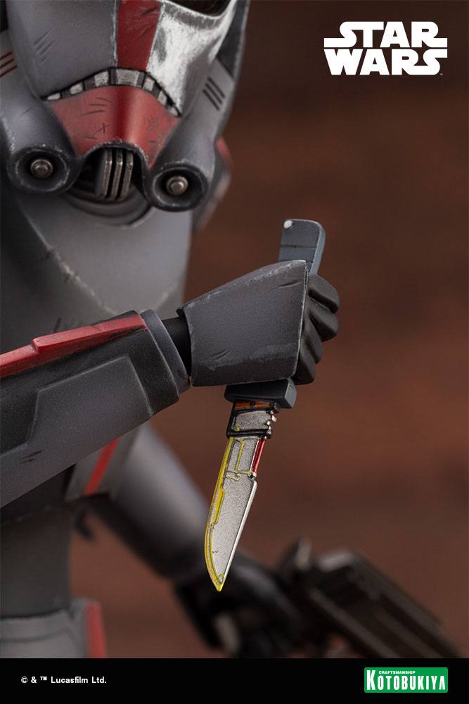 Star Wars The Bad Batch ARTFX PVC Statue 1/7 Hunter 25cm - Scale Statue - Kotobukiya - Hobby Figures UK