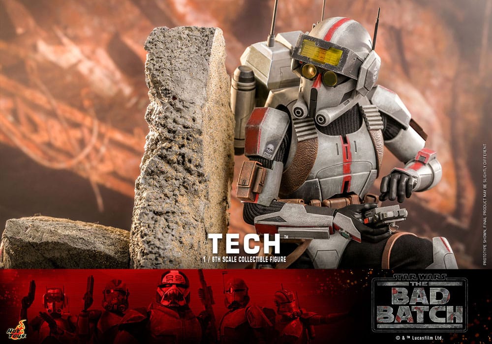 Star Wars: The Bad Batch Action Figure 1/6 Tech 31cm - Action Figures - Hot Toys - Hobby Figures UK