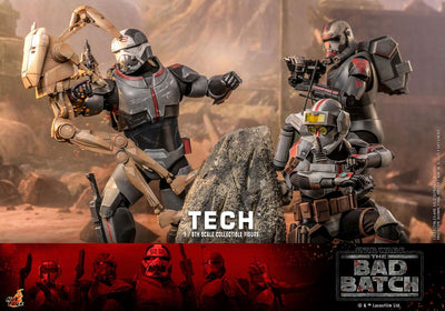 Star Wars: The Bad Batch Action Figure 1/6 Tech 31cm - Action Figures - Hot Toys - Hobby Figures UK