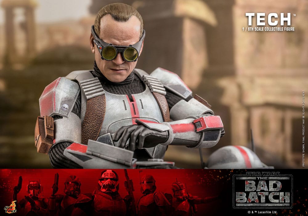 Star Wars: The Bad Batch Action Figure 1/6 Tech 31cm - Action Figures - Hot Toys - Hobby Figures UK