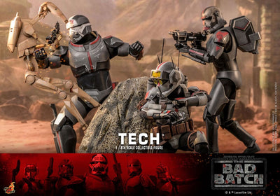 Star Wars: The Bad Batch Action Figure 1/6 Tech 31cm - Action Figures - Hot Toys - Hobby Figures UK