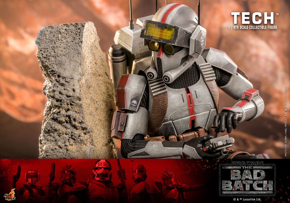 Star Wars: The Bad Batch Action Figure 1/6 Tech 31cm - Action Figures - Hot Toys - Hobby Figures UK