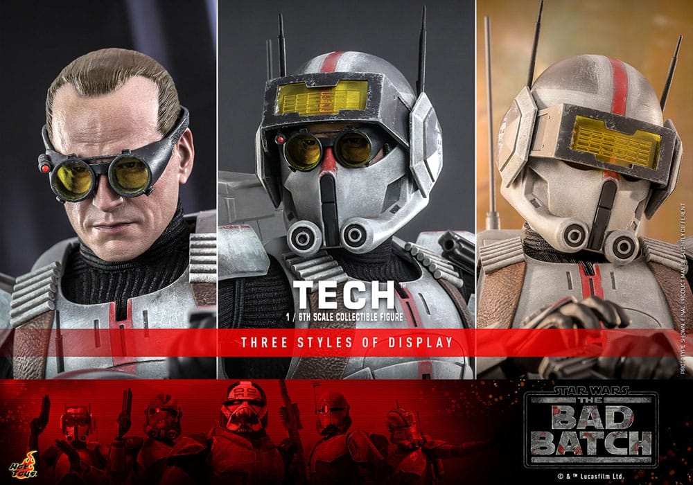 Star Wars: The Bad Batch Action Figure 1/6 Tech 31cm - Action Figures - Hot Toys - Hobby Figures UK