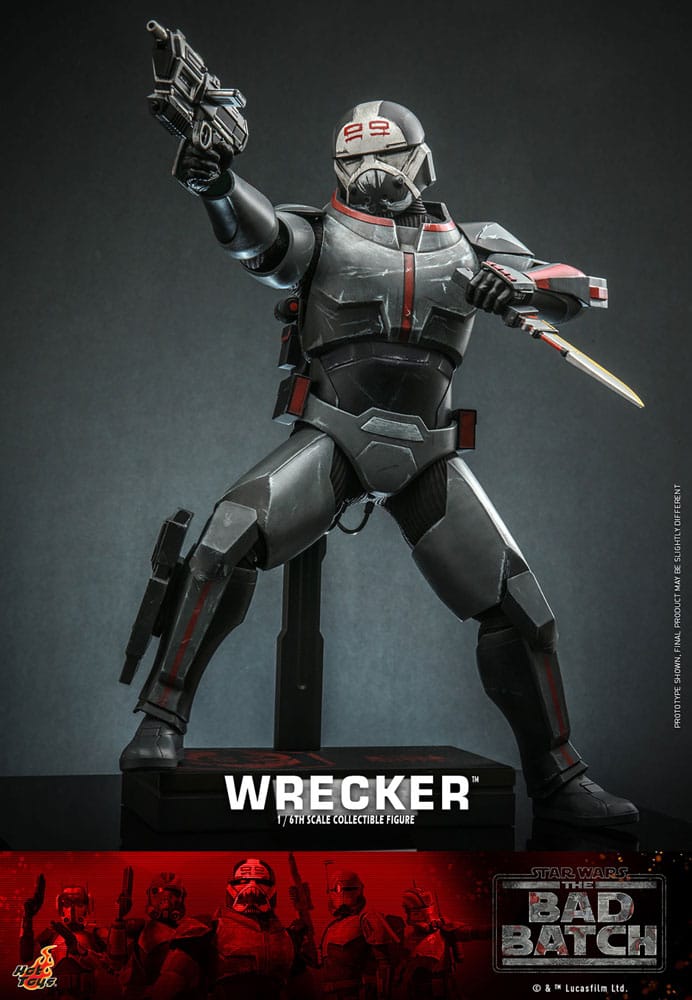 Star Wars: The Bad Batch Action Figure 1/6 Wrecker 33cm - Action Figures - Hot Toys - Hobby Figures UK