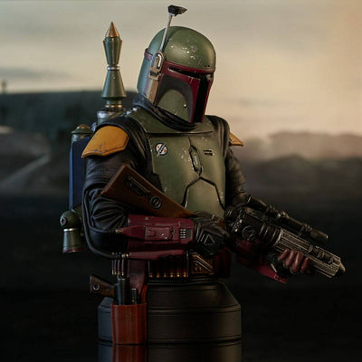 Star Wars: The Book of Boba Fett 1/6 Boba Fett 15cm - Scale Statue - Gentle Giant - Hobby Figures UK