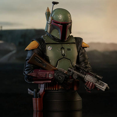 Star Wars: The Book of Boba Fett 1/6 Boba Fett 15cm - Scale Statue - Gentle Giant - Hobby Figures UK