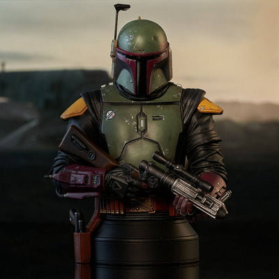 Star Wars: The Book of Boba Fett 1/6 Boba Fett 15cm - Scale Statue - Gentle Giant - Hobby Figures UK