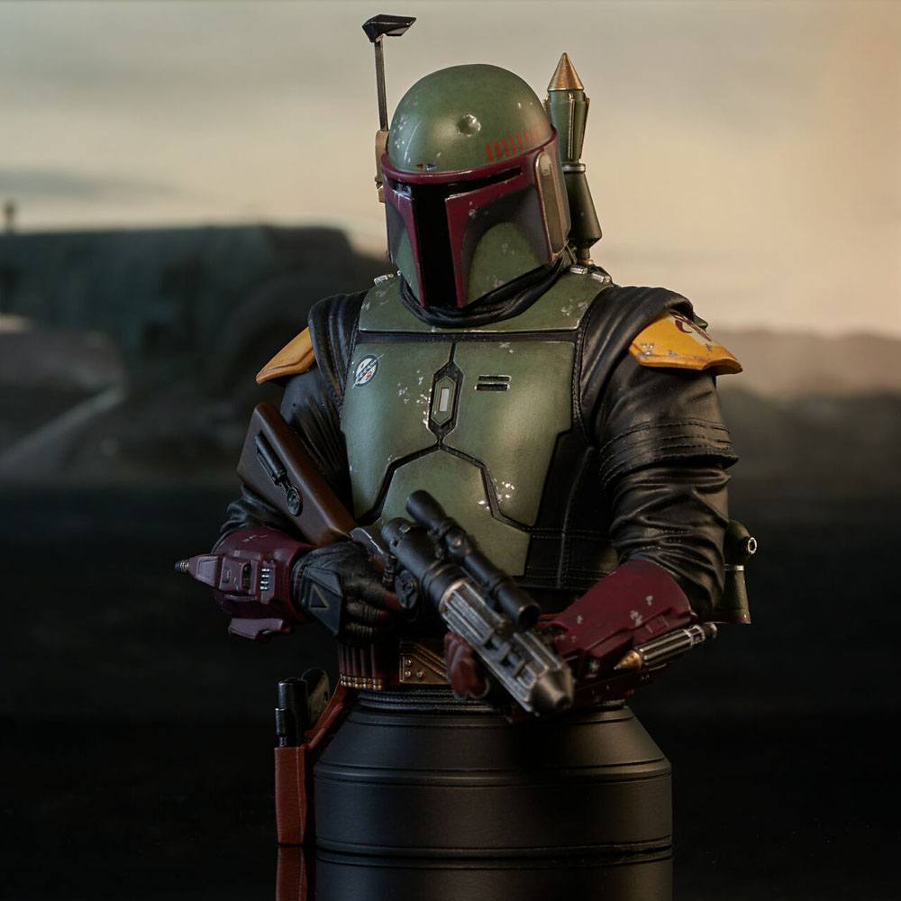 Star Wars: The Book of Boba Fett 1/6 Boba Fett 15cm - Scale Statue - Gentle Giant - Hobby Figures UK