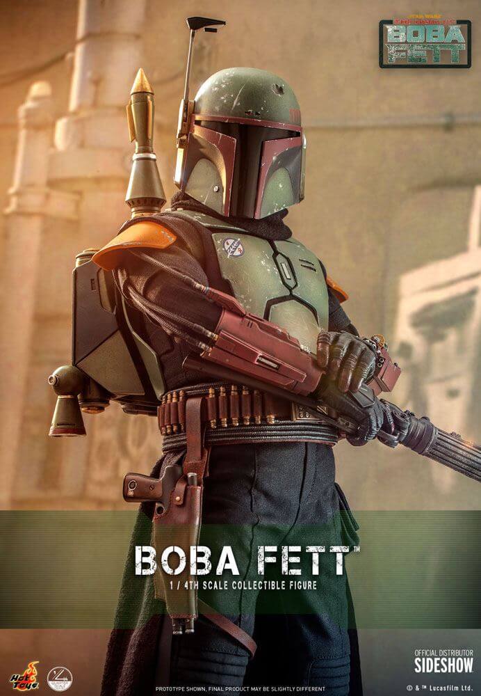Star Wars: The Book of Boba Fett Action Figure 1/4 Boba Fett 45cm - Action Figures - Hot Toys - Hobby Figures UK