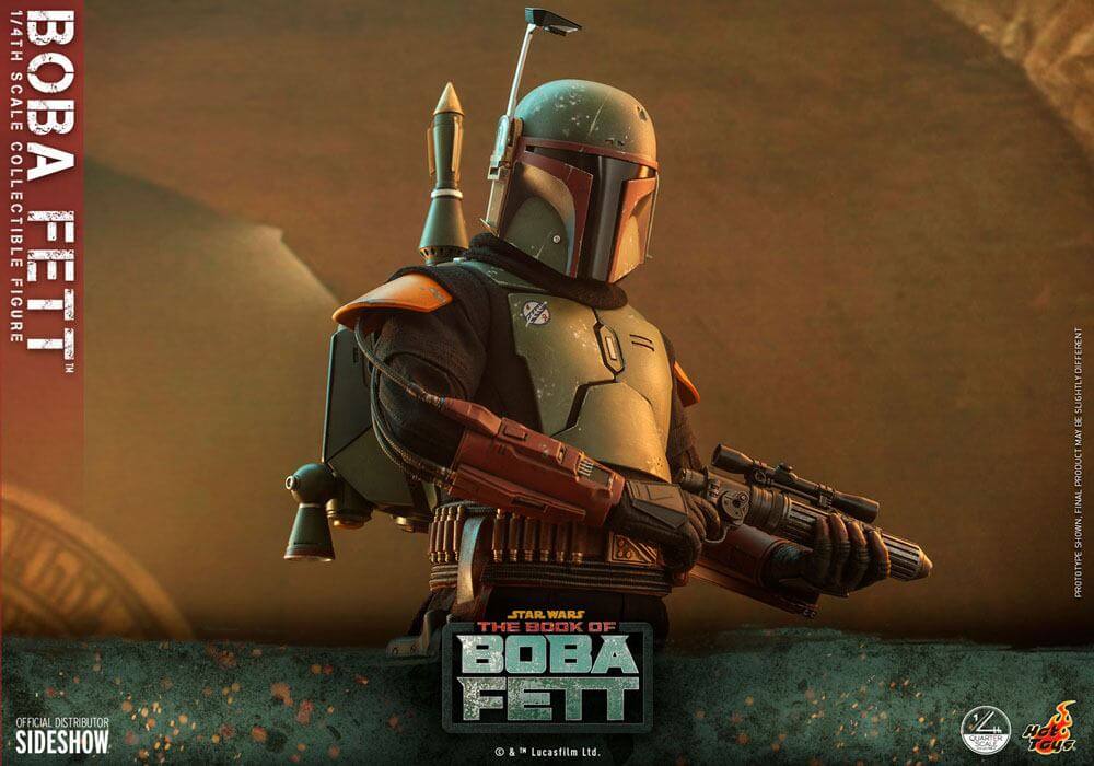 Star Wars: The Book of Boba Fett Action Figure 1/4 Boba Fett 45cm - Action Figures - Hot Toys - Hobby Figures UK
