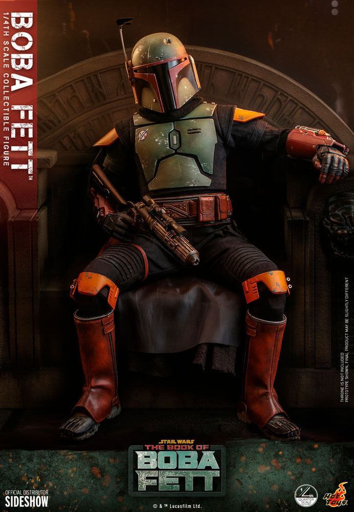 Star Wars: The Book of Boba Fett Action Figure 1/4 Boba Fett 45cm - Action Figures - Hot Toys - Hobby Figures UK