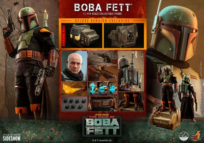 Star Wars: The Book of Boba Fett Action Figure 1/4 Boba Fett (Deluxe Version) 45cm - Action Figures - Hot Toys - Hobby Figures UK
