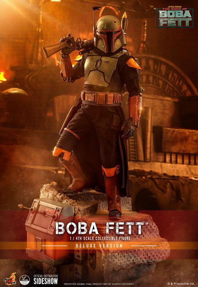 Star Wars: The Book of Boba Fett Action Figure 1/4 Boba Fett (Deluxe Version) 45cm - Action Figures - Hot Toys - Hobby Figures UK