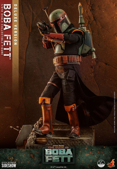 Star Wars: The Book of Boba Fett Action Figure 1/4 Boba Fett (Deluxe Version) 45cm - Action Figures - Hot Toys - Hobby Figures UK