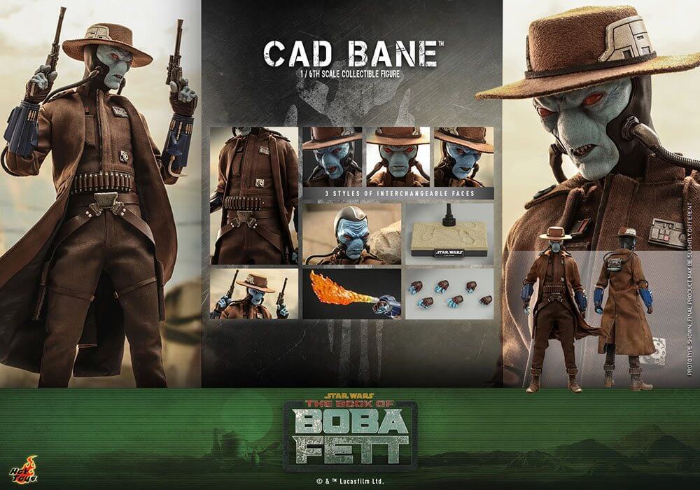 Star Wars: The Book of Boba Fett Action Figure 1/6 Cad Bane 34cm - Action Figures - Hot Toys - Hobby Figures UK