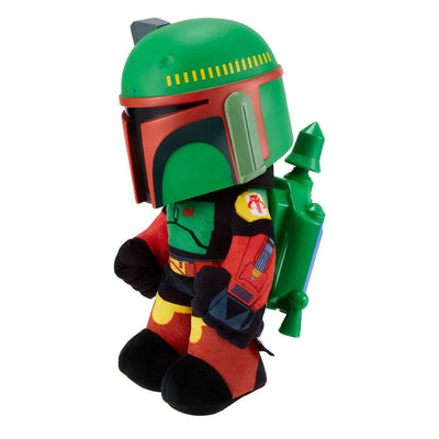 Star Wars: The Book of Boba Fett Electronic Plush Figure Voice Cloner Boba Fett 30cm - Plush - Mattel - Hobby Figures UK