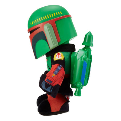 Star Wars: The Book of Boba Fett Electronic Plush Figure Voice Cloner Boba Fett 30cm - Plush - Mattel - Hobby Figures UK