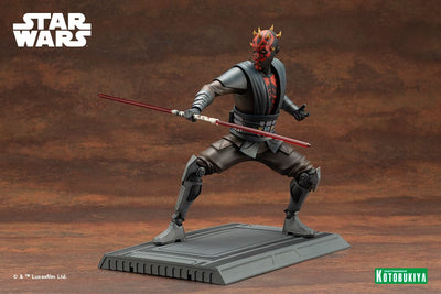 Star Wars The Clone Wars ARTFX PVC Statue 1/7 Darth Maul 26cm - Scale Statue - Kotobukiya - Hobby Figures UK