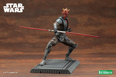 Star Wars The Clone Wars ARTFX PVC Statue 1/7 Darth Maul 26cm - Scale Statue - Kotobukiya - Hobby Figures UK